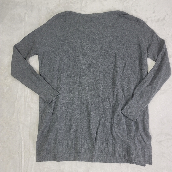 Joie Zephyrine Wool Cashmere Oversized Sweater Grey - Picture 8 of 8